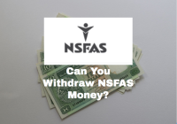 Can You Withdraw NSFAS Money?