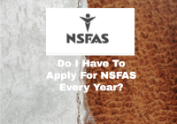 Do I Have To Apply For NSFAS Every Year?