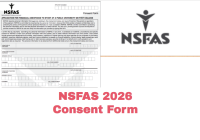 NSFAS 2026 Consent Form