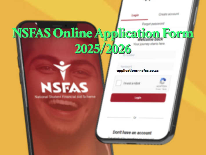 NSFAS Online Application Form 2025/2026