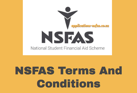 NSFAS Terms And Conditions
