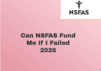 Can NSFAS Fund Me If I Failed 2026