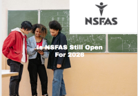 Is NSFAS Still Open For 2026