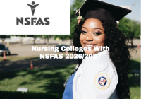 Nursing Colleges With NSFAS 2026/2027